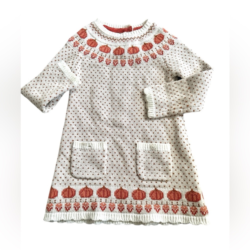 Max Studio Baby‎ Fall Knit Sweater Dress Toddler Girl 2T